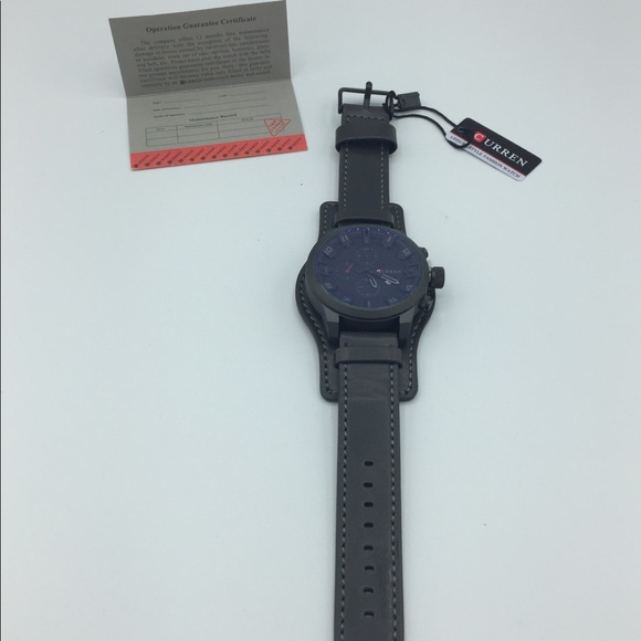 Curren 8225 Mens Military Quartz Luxury - Picture 2 of 4